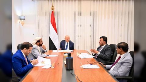 مجلس القيادة الرئاسي يناقش التطورات المحلية والاقليمية