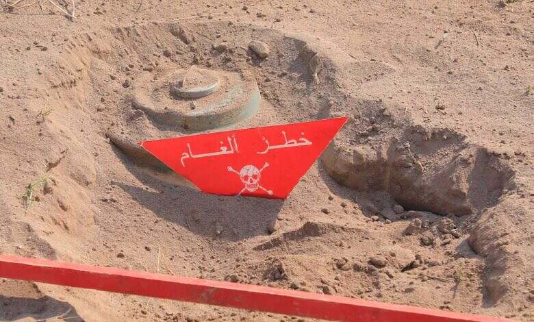 مركز حقوقي: مقتل مُسن بانفجار لغم من مخلفات مليشيا الحوثي بالبيضاء