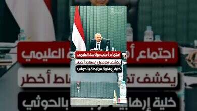 اليمن: الكشف عن شبكة إرهابية مرتبطة بالحوثيين تقودها قيادات سابقة