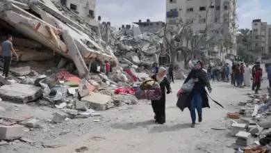 17 امرأة يواجهن الموت.. مركز حقوقي يطالب الحكومة اليمنية بالتدخل العاجل لإجلاء رعاياها في غزة