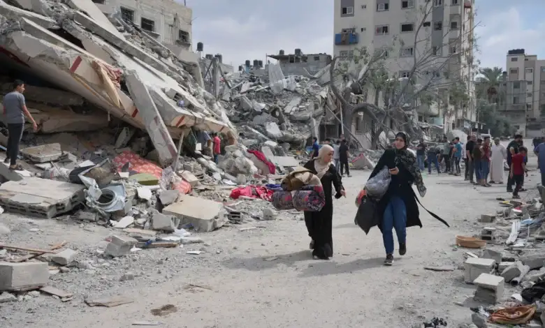 17 امرأة يواجهن الموت.. مركز حقوقي يطالب الحكومة اليمنية بالتدخل العاجل لإجلاء رعاياها في غزة