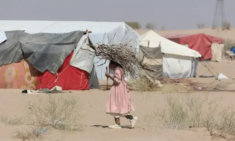 الهجرة الدولية: نزوح أكثر من 12 ألف شخص في اليمن خلال ثمانية أشهر