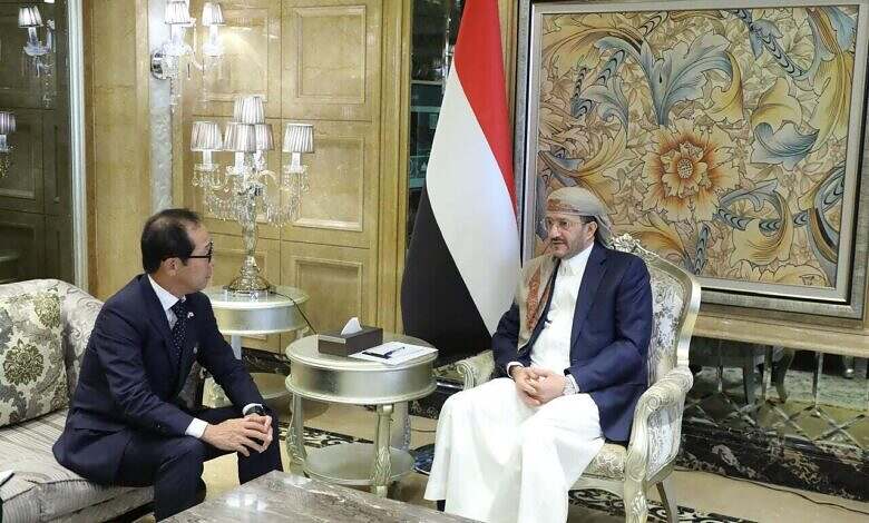 عضو مجلس القيادة الرئاسي عثمان مجلي يشيد بالدور الياباني في اليمن