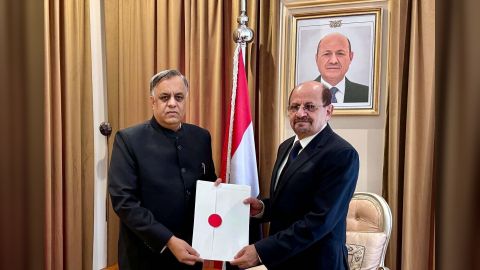 وزارة الخارجية ترحب بافتتاح سفارة جمهورية الهند مكتباً تمثيلياً لها في عدن