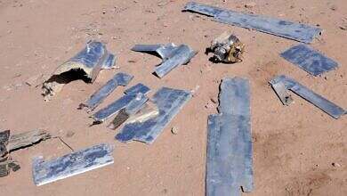 قوات محور الرزامات تسقط طائرة مسيرة حوثية في مديرية الصفراء بصعدة