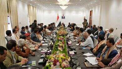 عضو مجلس القيادة العرادة يترأس اجتماعاً للمكتب التنفيذي بمأرب