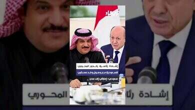 الرئاسة تشيد بدور السعودية والإمارات مع وصول وفد عسكري إلى عدن