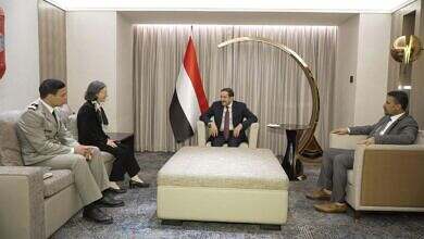 مجلي يناقش مع السفيرة الفرنسية مستجدات الأوضاع في اليمن