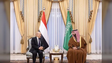 رئيس مجلس القيادة يبحث ووزير الدفاع السعودي مستجدات الاوضاع الوطنية وآفاق الشراكة الواعدة بين البلدين